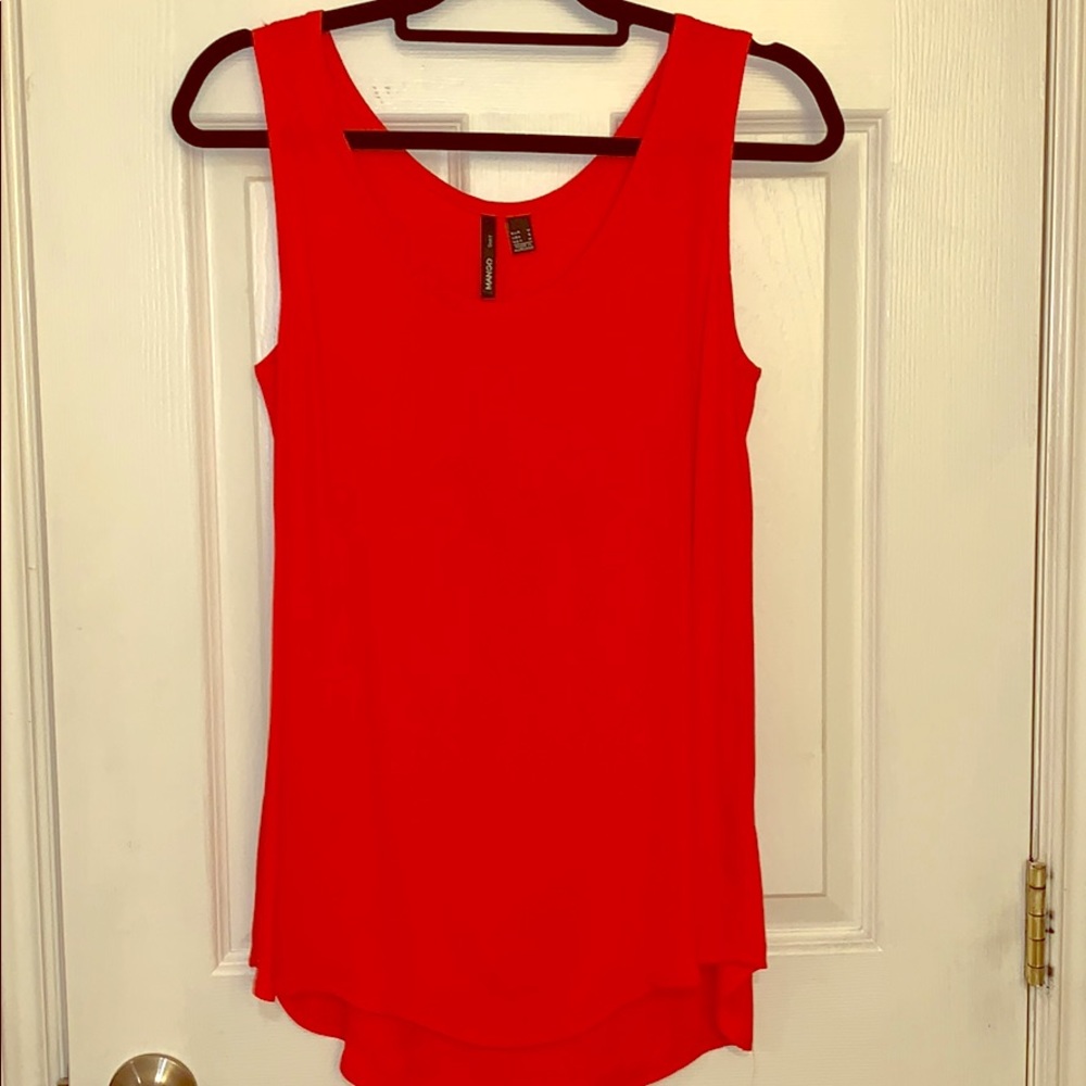 Red blouse